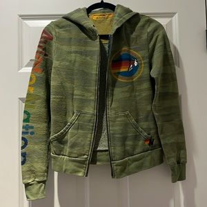 Aviator Nation, camo green, size XS